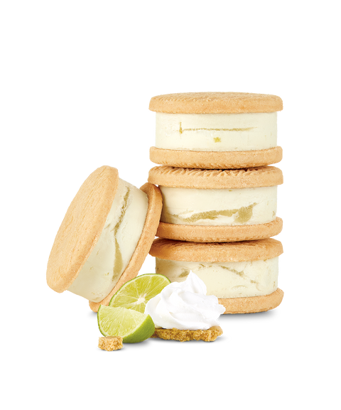 Key Lime Pie Mini Cookie Sandwich