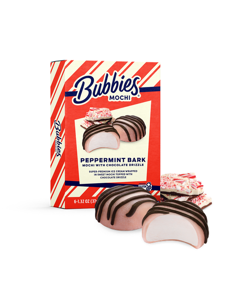 Peppermint Bark with Chocolate Drizzle