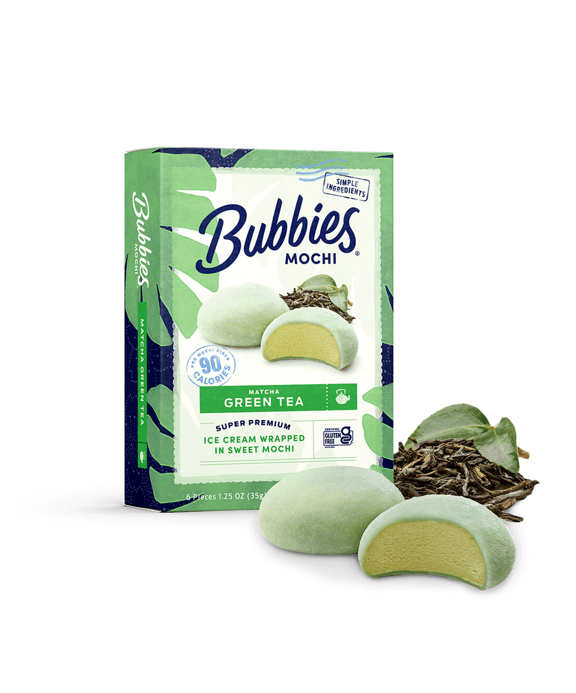 Green Tea Mochi Ice Cream Bubbies Ice Cream