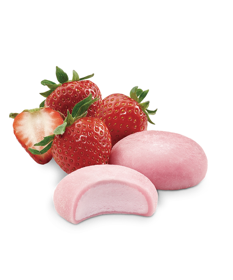 Plant-based Red, Ripe Strawberry with Oatmilk